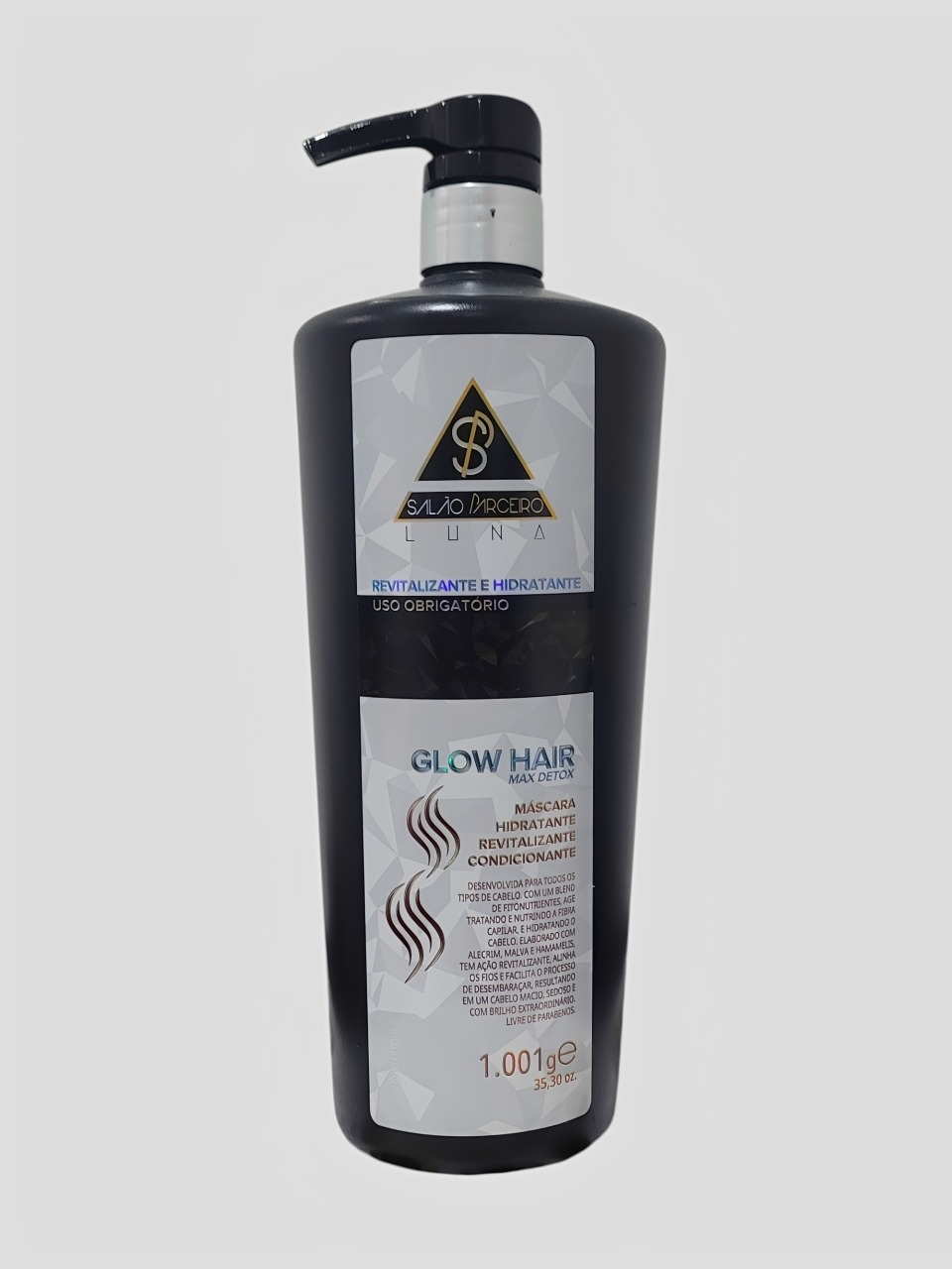 GLOW HAIR MAX DETOX MASCARA HIDRATANTE 1.001g