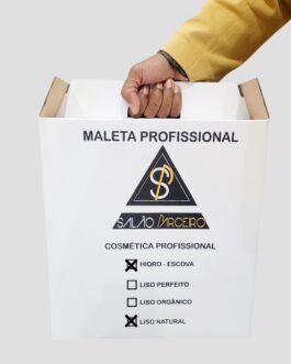 MALETA PROFISSIONAL : Hidro-Escova + Liso Natural