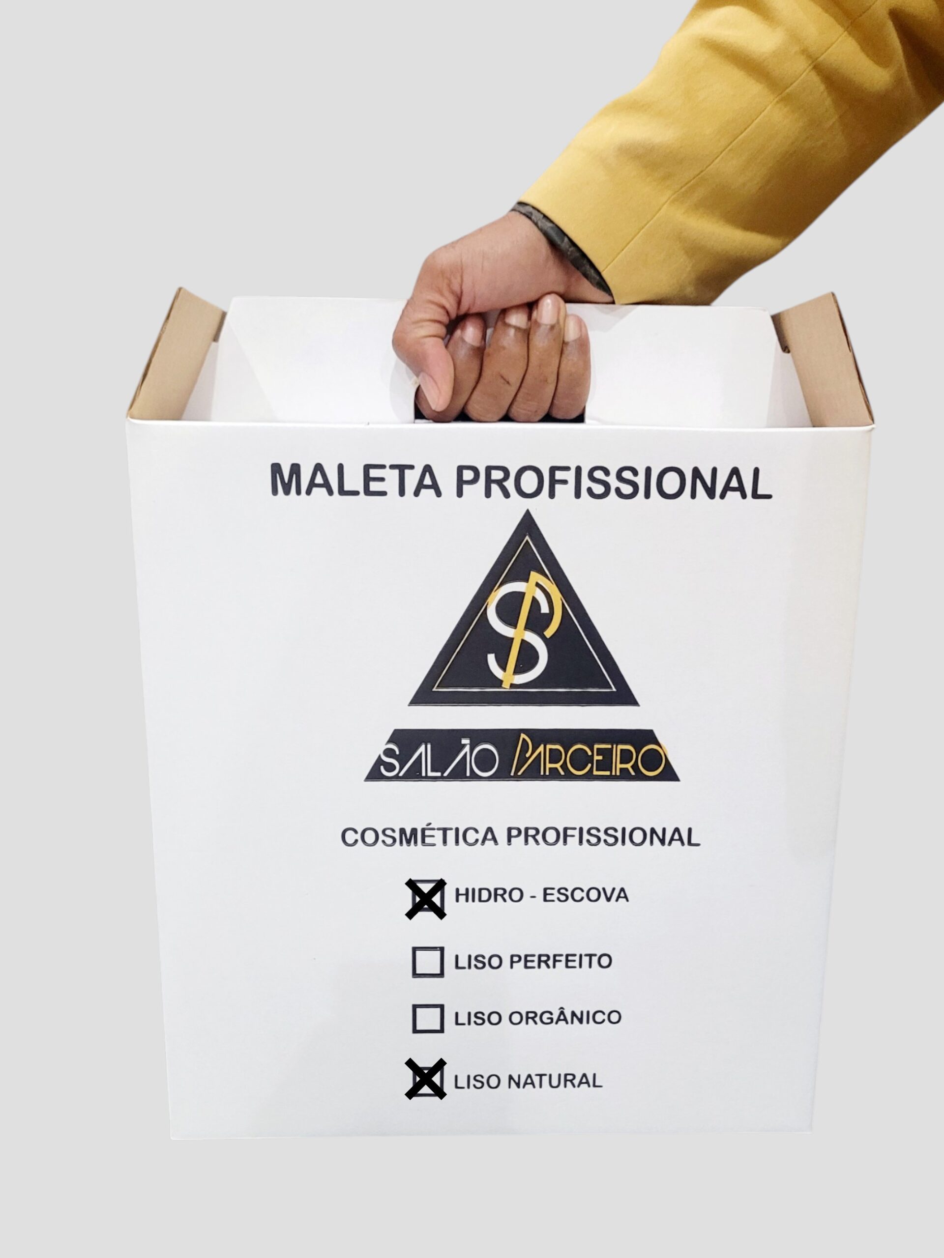 MALETA PROFISSIONAL : Hidro-Escova + Liso Natural