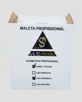 MALETA PROFISSIONAL : Hidro-Escova +Liso Orgânico