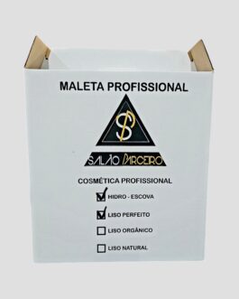 MALETA PROFISSIONAL :  Hidro-Escova + Liso Perfeito