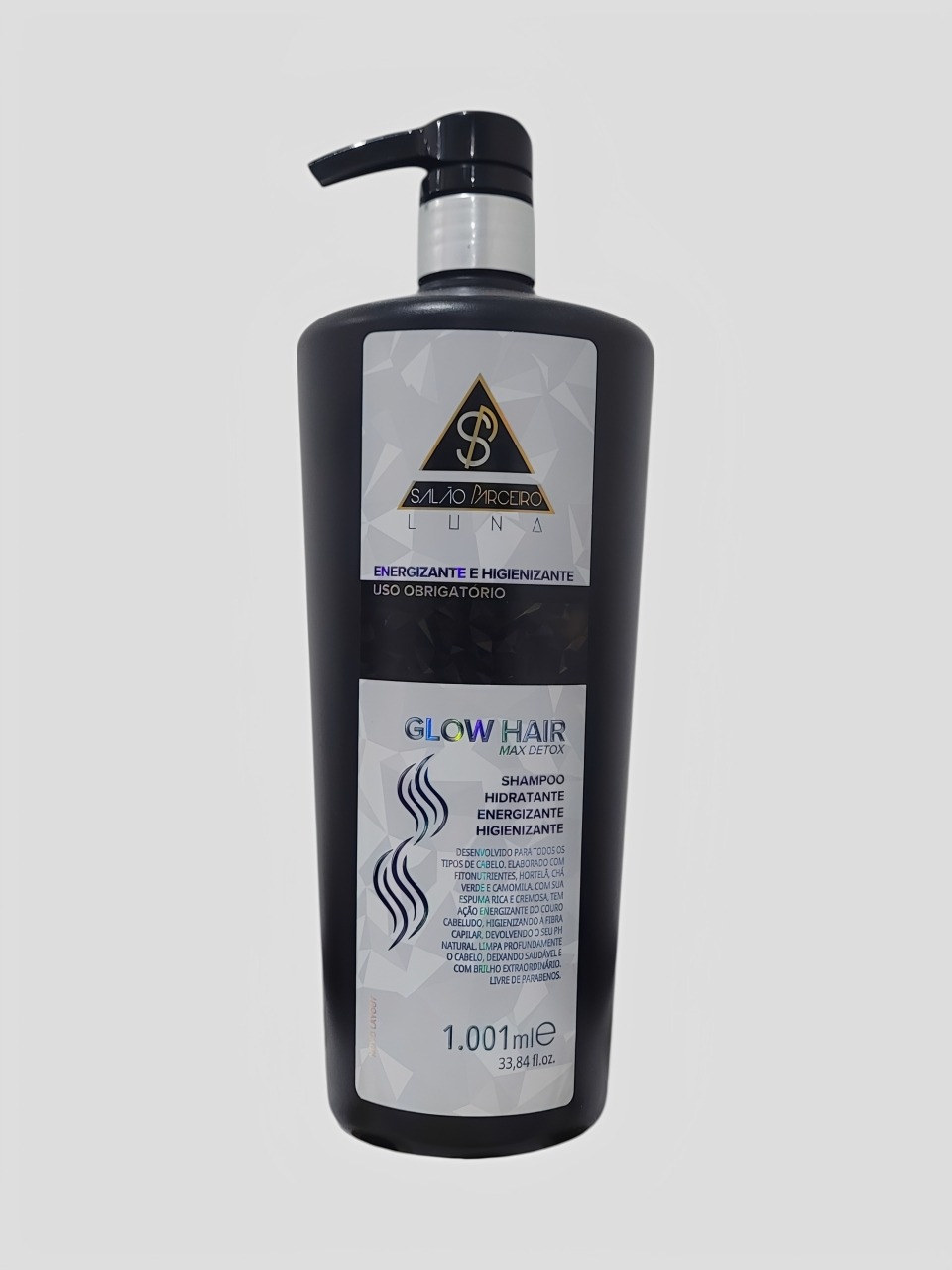 GLOW HAIR MAX DETOX SHAMPOO HIDRATANTE 1.001mL