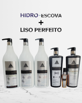 Kit Profissional : Liso Perfeito + Hidro-Escova