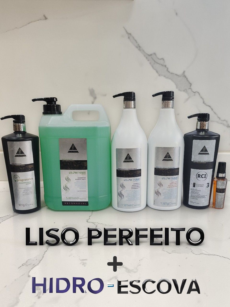 liso perfeito + hidroescova